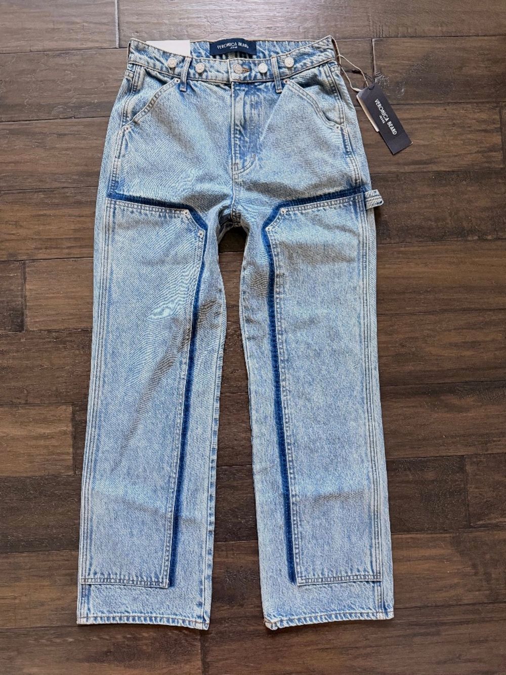 VERONICA BEARD Rare Insanely Cool High-Rise Dylan Ankle Jeans Sz 27 NWT $398!!